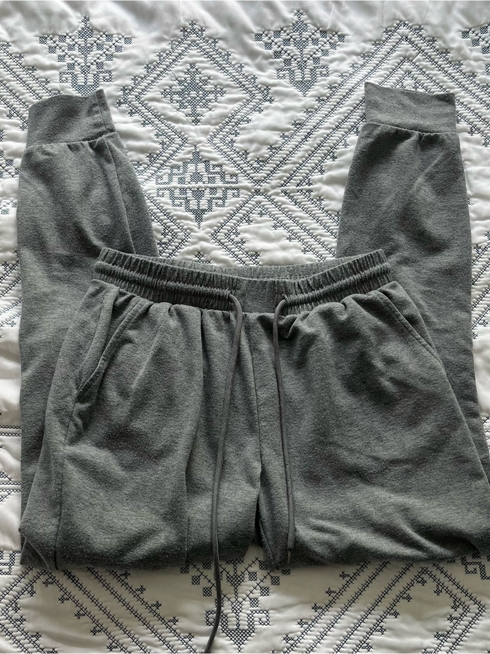 ShoSho Heather Gray Ultra Soft Joggers Sweatpants Small